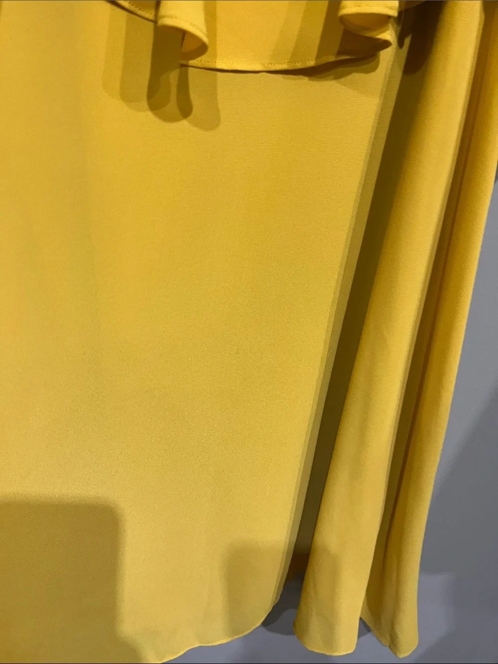 Lulu's Sunny Yellow Ruffle Camisole
